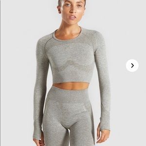 Gymshark flex sports long sleeve crop